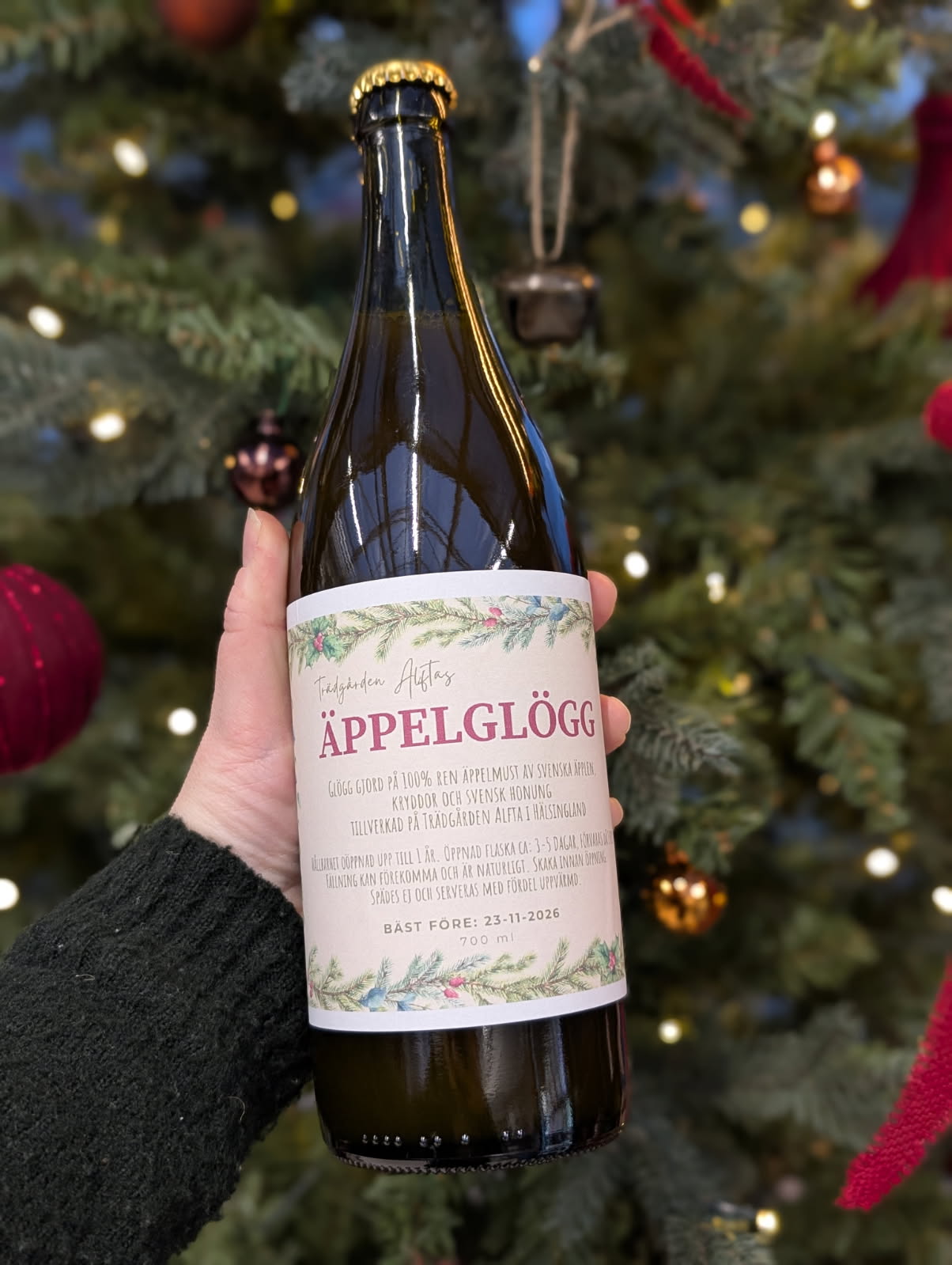 Trädgården Alftas äppelglögg