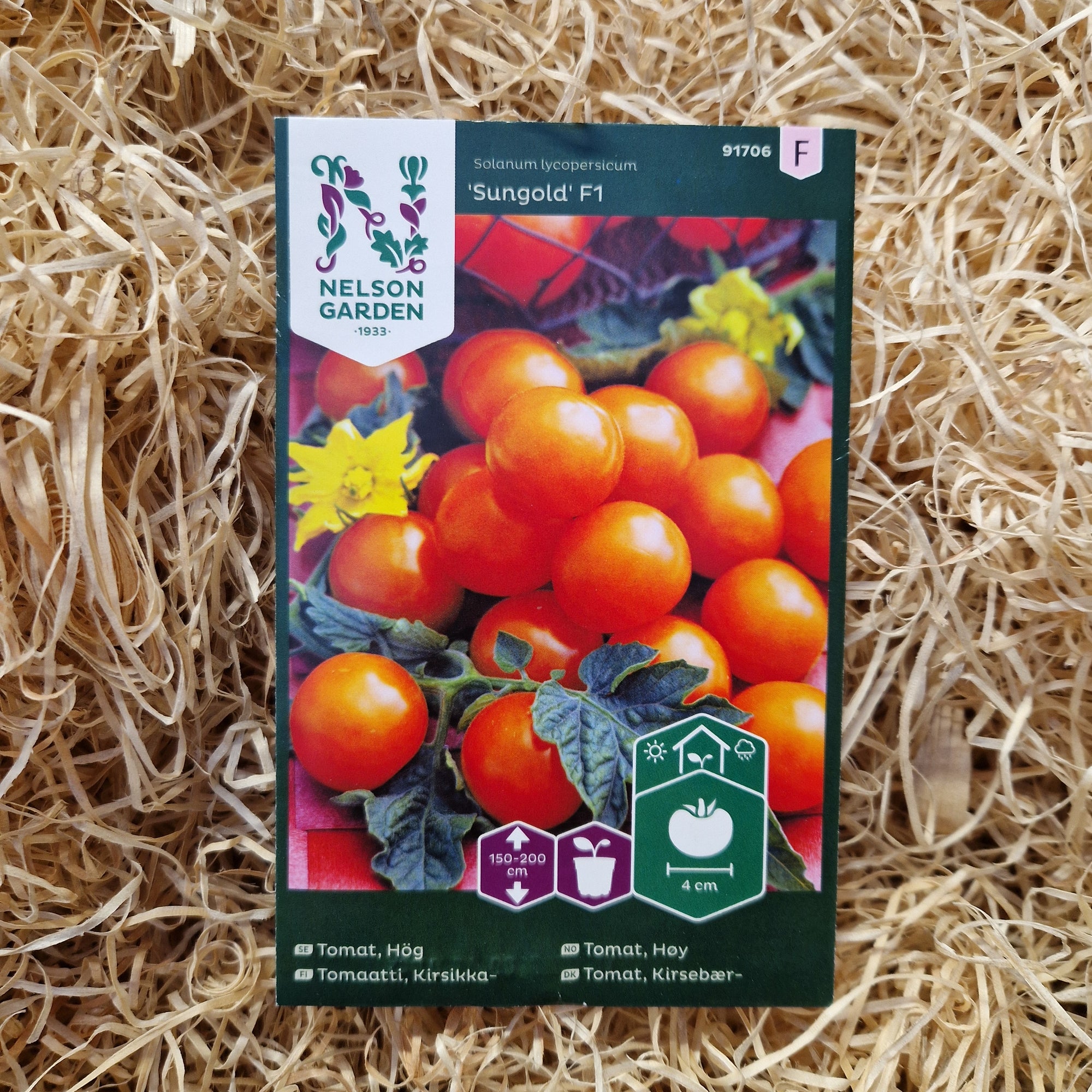 Högväxande tomat Sungold