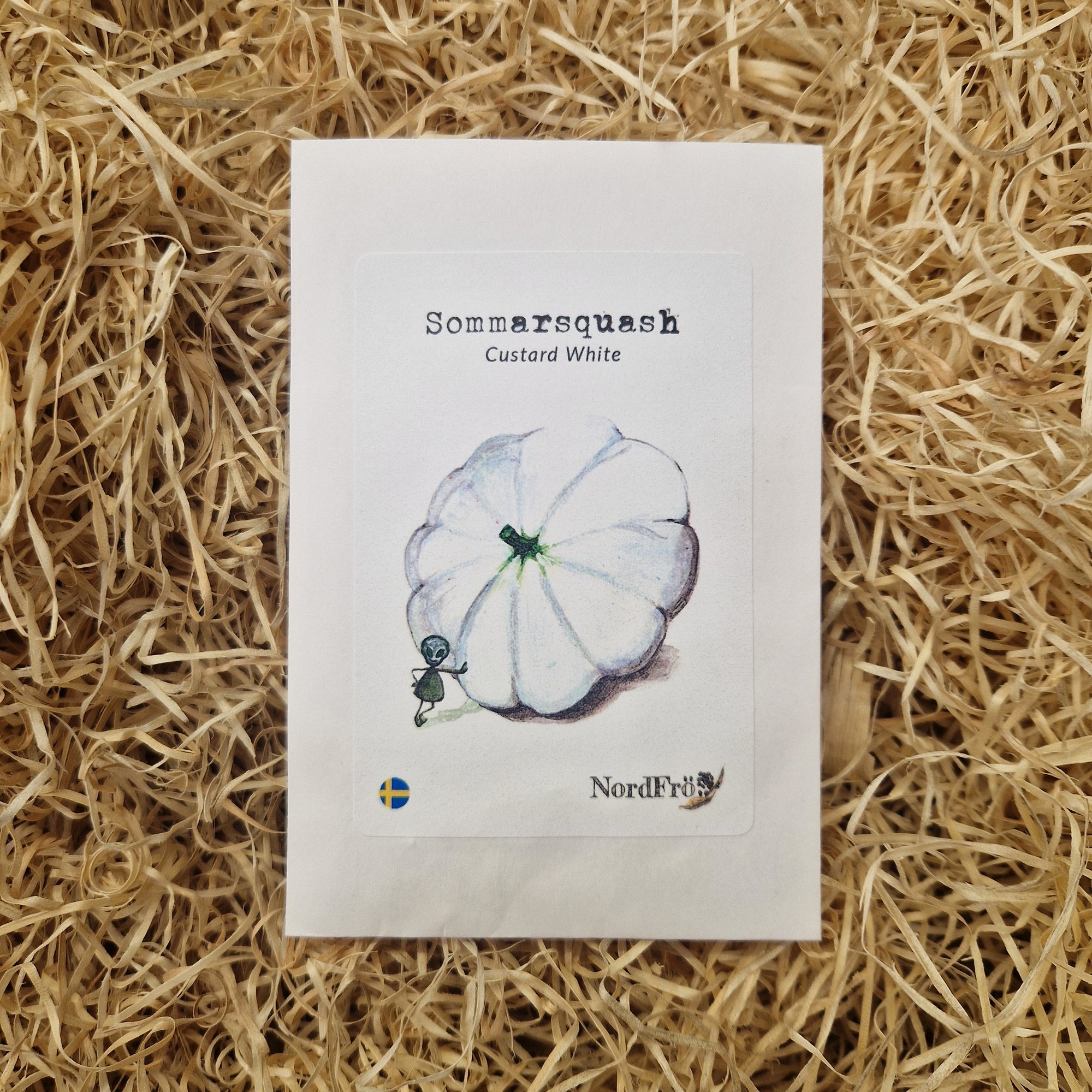 Sommarsquash Custard White