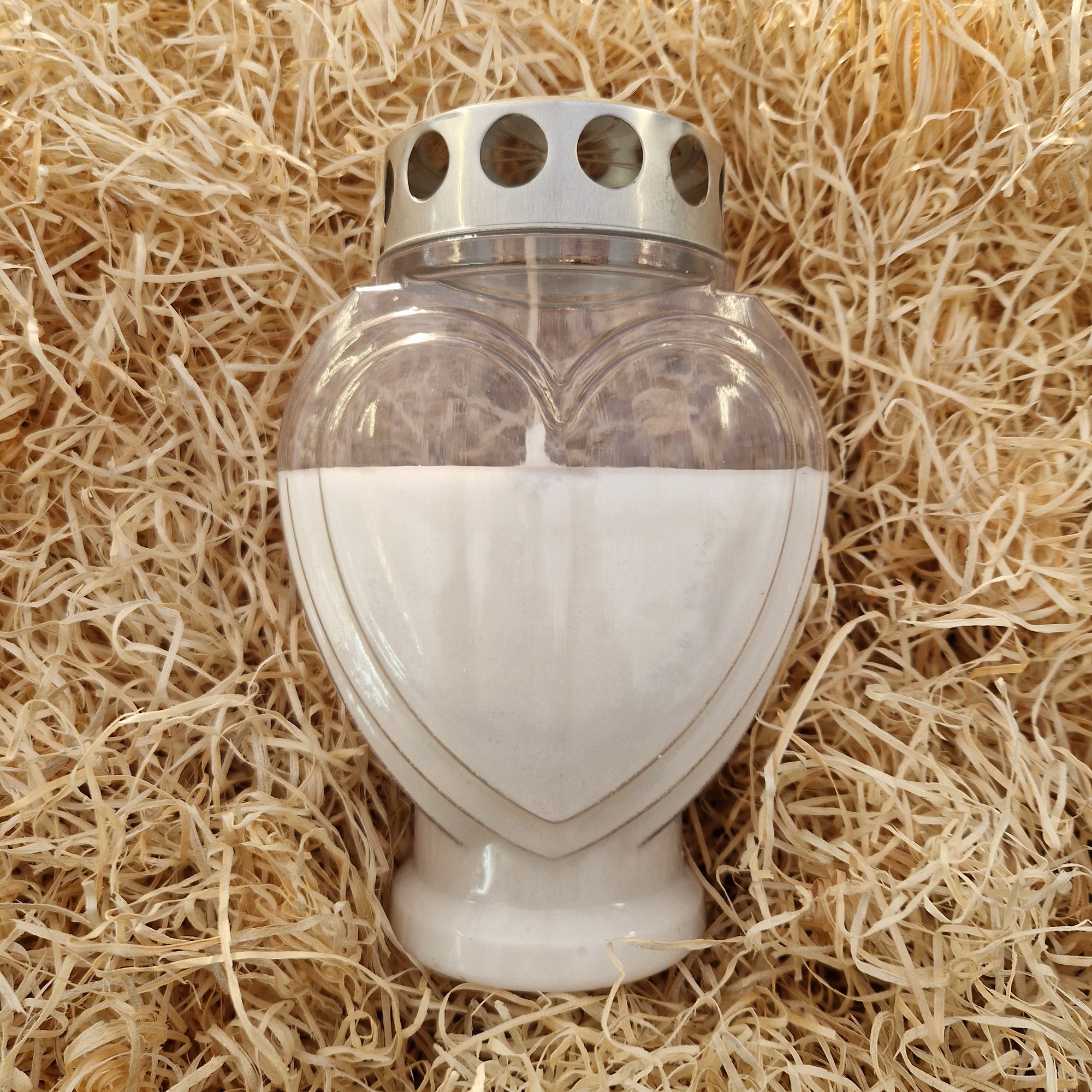 Ljus i form av ett hjärta